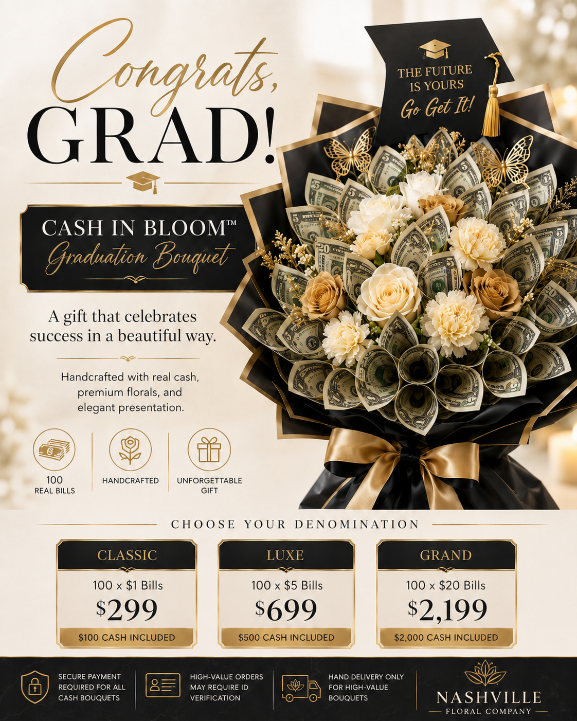 Cash in Bloom™ Money Bouquet