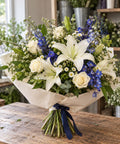 Hanukkah Gathering Hand-Tied Bouquet $89