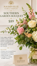 Southern Garden Bouquet ($89)