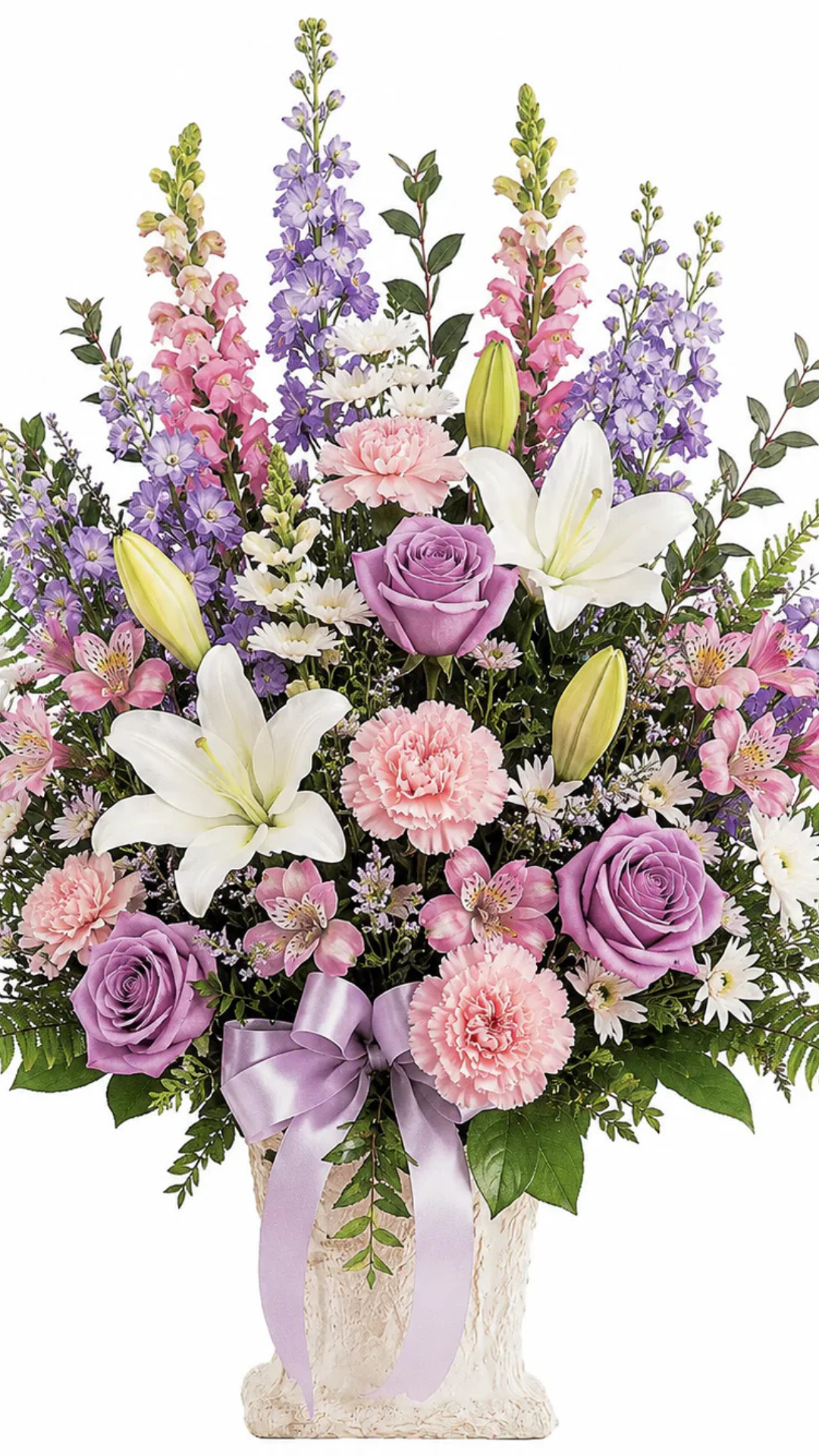 Gentle Remembrance - Memorial Bouquet ($139)