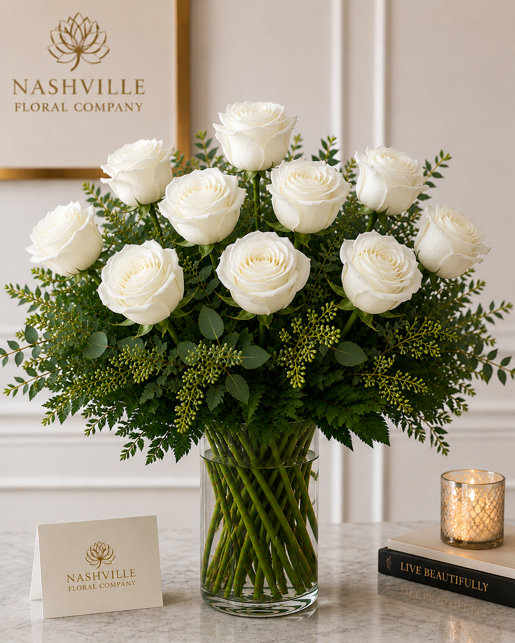Nashville Dozen Roses — ($109)