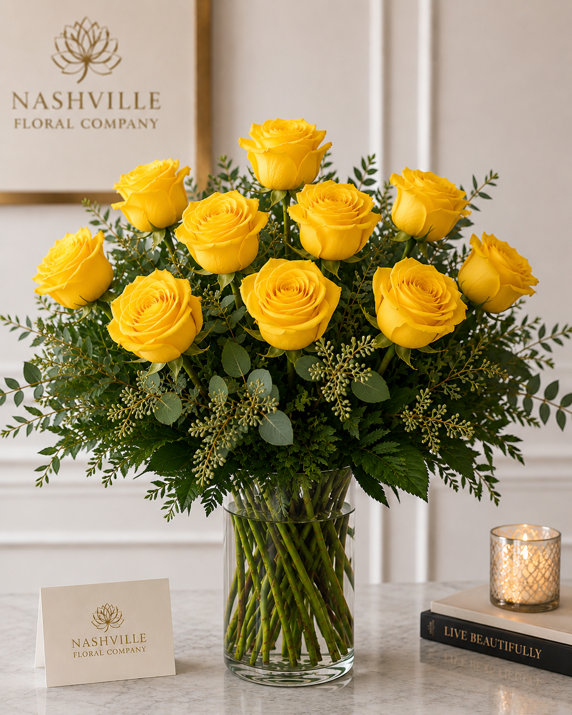 Nashville Dozen Roses — ($109)