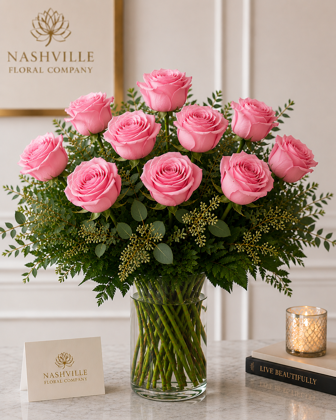 Nashville Dozen Roses — ($109)